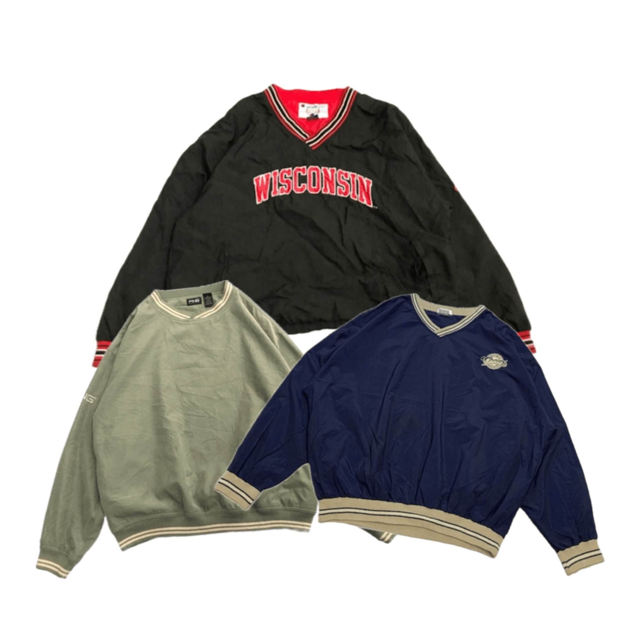 ナイロンプルオーバー