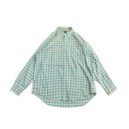 ラルフローレン 古着 BDシャツ チェック 刺繍ロゴ ゆるダボ L