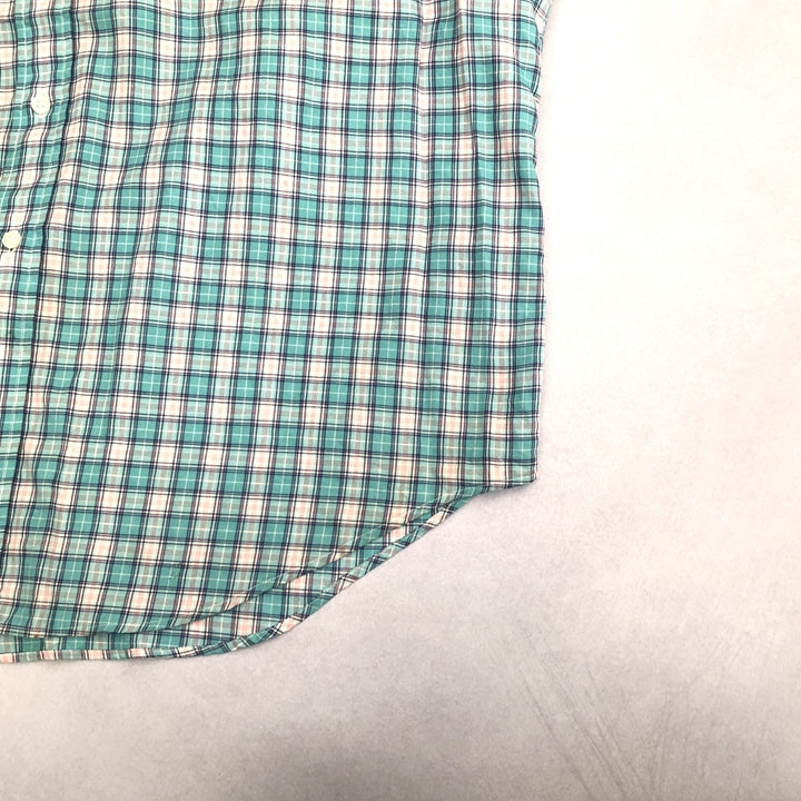 ラルフローレン 古着 BDシャツ チェック 刺繍ロゴ ゆるダボ L