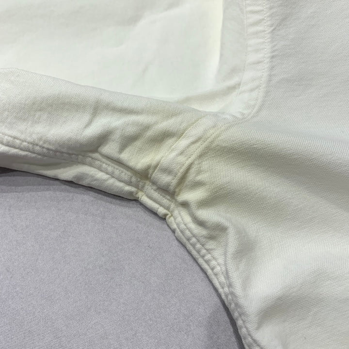 ラルフローレン 古着 長袖BDシャツ 白シャツ レディースL