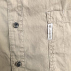 コロンビア 古着 BDシャツ ワンポイントロゴ アースカラー XXL