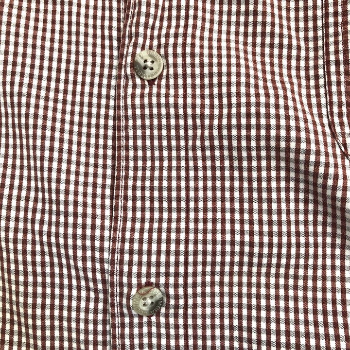 コロンビア 古着 BDシャツ チェック ゆるダボ ワンポイント XXL