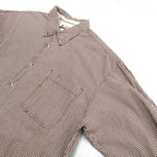 コロンビア 古着 BDシャツ チェック ゆるダボ ワンポイント XXL