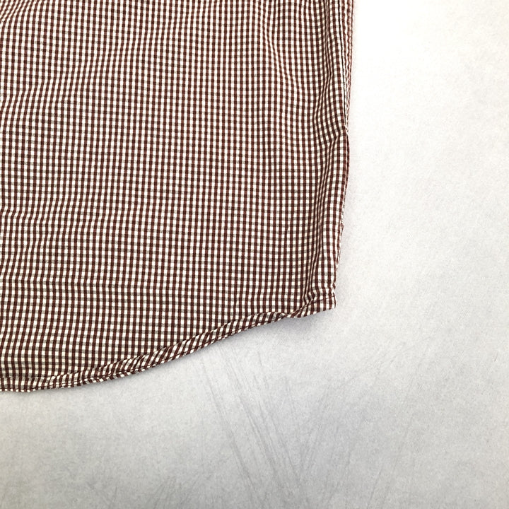 コロンビア 古着 BDシャツ チェック ゆるダボ ワンポイント XXL