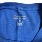 チャンピオン 古着 Tシャツ フェノムホープス 刺繍ロゴ ブルー XL