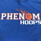 チャンピオン 古着 Tシャツ フェノムホープス 刺繍ロゴ ブルー XL