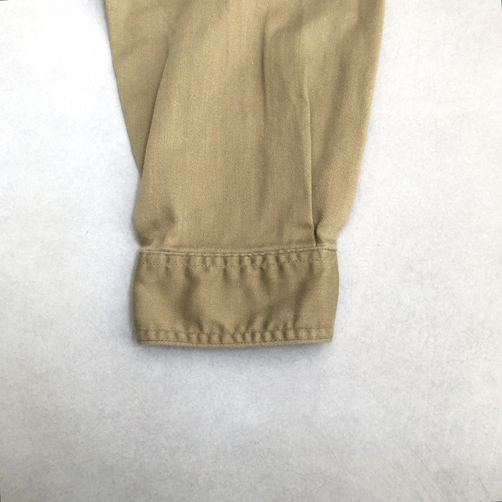 カーハート Carhartt 長袖シャツ BDシャツ 企業ロゴ 刺繍 メンズXL