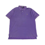 ポロラルフローレン Polo Ralph Lauren 半袖ポロシャツ パープル メンズXL