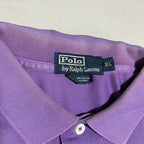 ポロラルフローレン Polo Ralph Lauren 半袖ポロシャツ パープル メンズXL