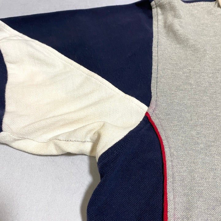 チャップス CHAPS 半袖ポロシャツ 刺繍ロゴ バックプリント メンズM