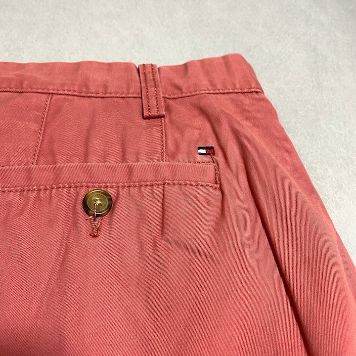 トミーヒルフィガー Tommy Hilfiger ハーフパンツ 刺繍ロゴ W39 メンズ