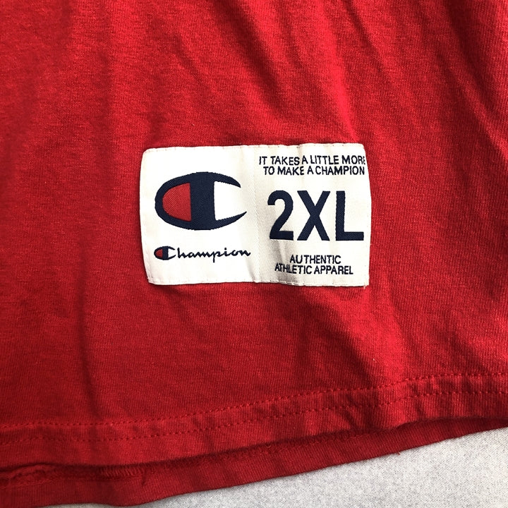 チャンピオン Champion ロンT 七分丈 ラグラン 無地 メンズ2XL