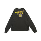 チャンピオン 古着 ロンT カレッジ系 ケネソー ブラック M