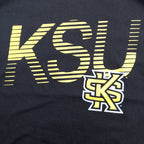 チャンピオン 古着 ロンT カレッジ系 ケネソー ブラック M