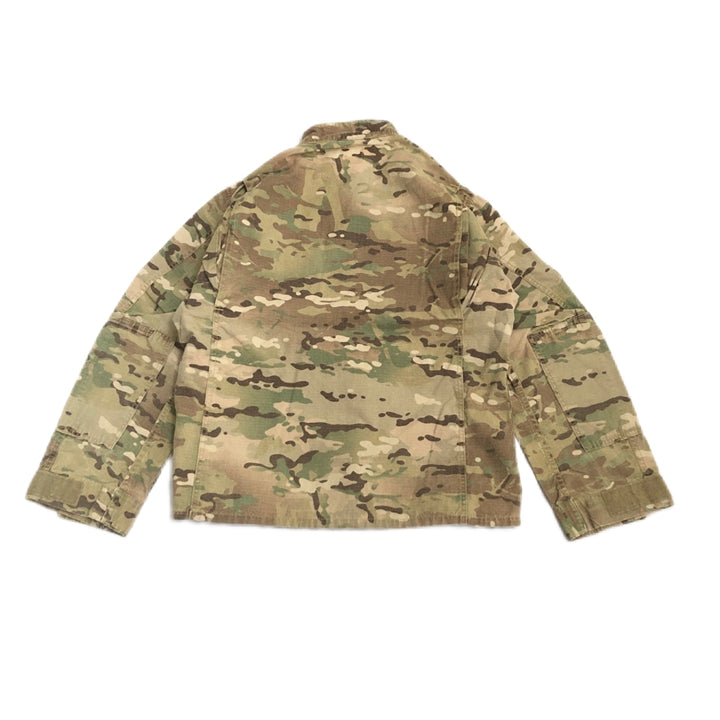 ノーブランド 古着 ミリタリージャケット 迷彩 M