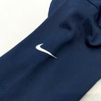 ナイキ NIKE ジャージ ハーフジップ 刺繍ロゴ ネイビー メンズM