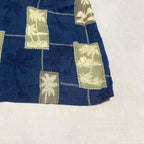 アイランドシェアーズ 古着 半袖シャツ アロハシャツ ブルー XXL