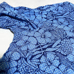 GEORGE 古着 半袖シャツ アロハシャツ ブルー XXL