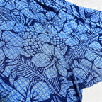 GEORGE 古着 半袖シャツ アロハシャツ ブルー XXL