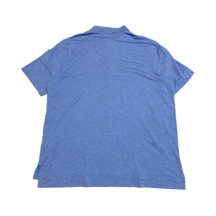 ポロゴルフ ラルフローレン 古着 半袖ポロシャツ ブルー XXL