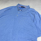 ポロゴルフ ラルフローレン 古着 半袖ポロシャツ ブルー XXL