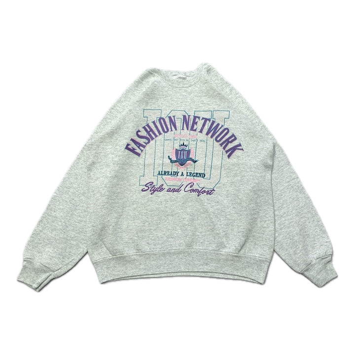 ノーブランド 古着 スウェット トレーナー レディースL