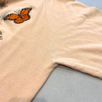 ヘインズ Hanes スウェット ビッグプリント ピンク メンズXL