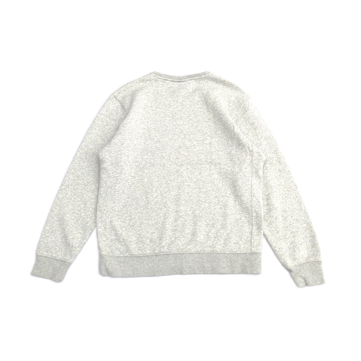 フィラ FILA スウェット 裏起毛 グレー 刺繍ロゴ メンズS
