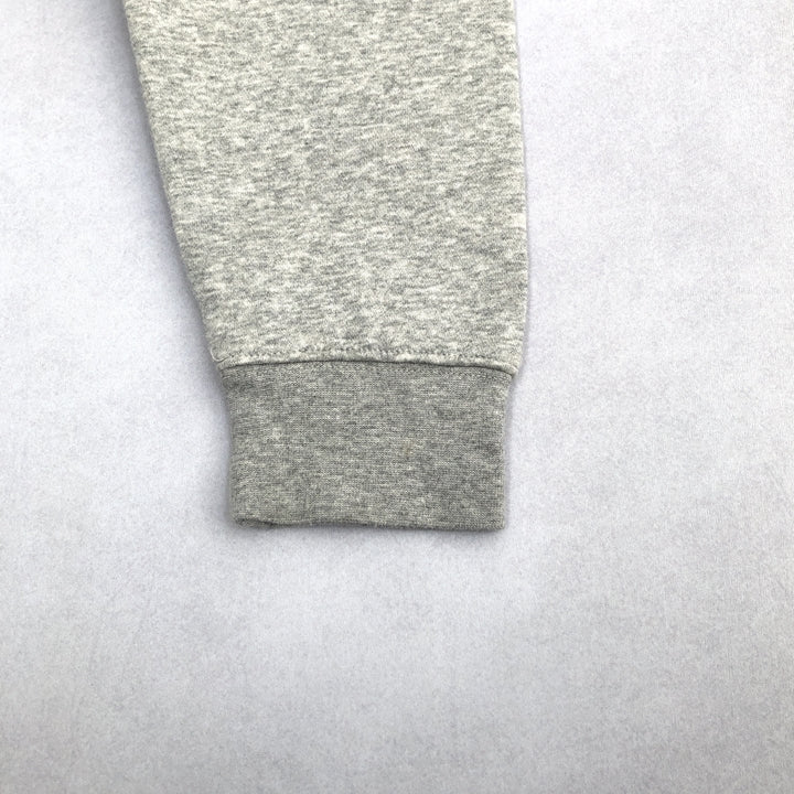 フィラ FILA スウェット 裏起毛 グレー 刺繍ロゴ メンズS