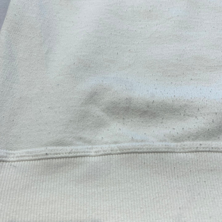 チャンピオン Champion パーカー 刺繍ロゴ ホワイト メンズL