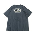 ノーブランド 古着 Tシャツ ハワイアン ブルー XL