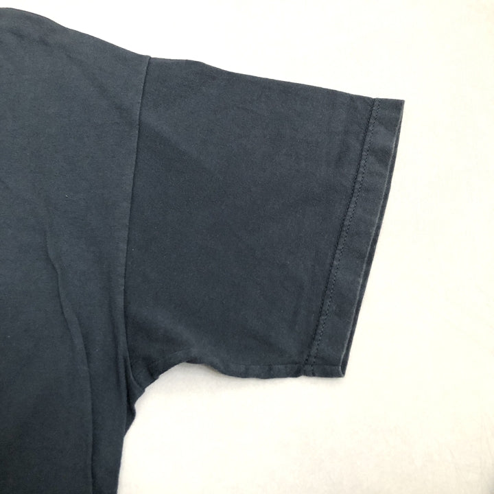 ノーブランド 古着 Tシャツ ハワイアン ブルー XL