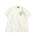 ノーブランド 古着 Tシャツ motocycliste ライトグレー Ｍ