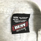 ノーブランド 古着 Tシャツ motocycliste ライトグレー Ｍ