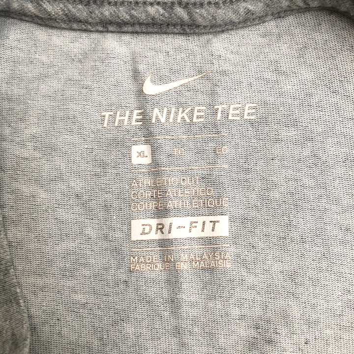 ナイキ NIKE Tシャツ ビッグロゴ プリント ブラック メンズXL