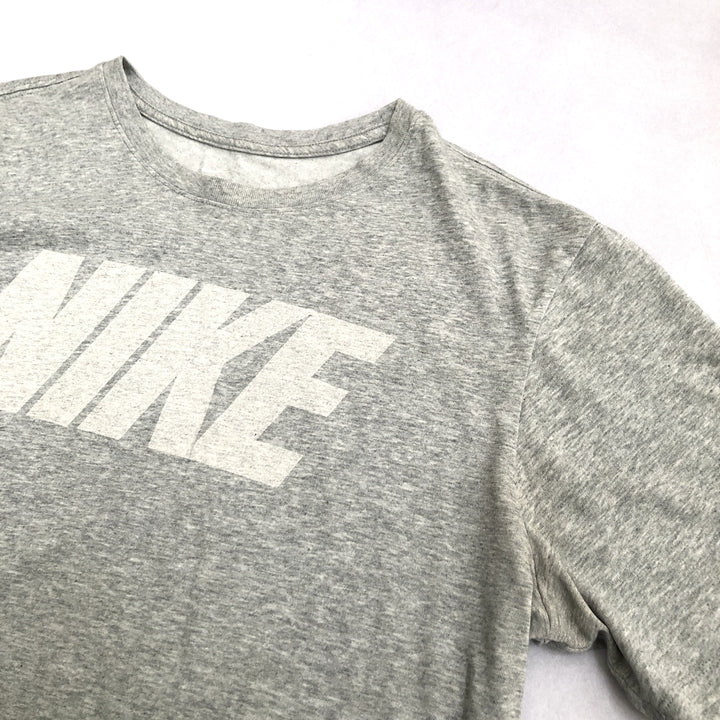 ナイキ NIKE Tシャツ ビッグロゴ プリント ブラック メンズXL