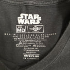 スターウォーズ 古着 Tシャツ ビッグロゴ ブラック M