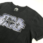 スターウォーズ 古着 Tシャツ ビッグロゴ ブラック M