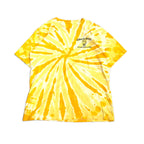 ノーブランド 古着 Tシャツ タイダイ オーバーサイズ L