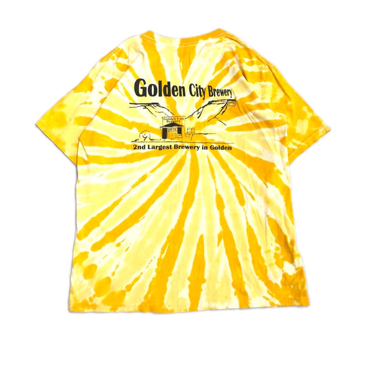 ノーブランド 古着 Tシャツ タイダイ オーバーサイズ L