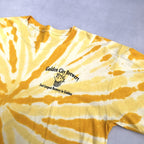 ノーブランド 古着 Tシャツ タイダイ オーバーサイズ L