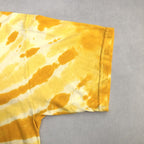 ノーブランド 古着 Tシャツ タイダイ オーバーサイズ L