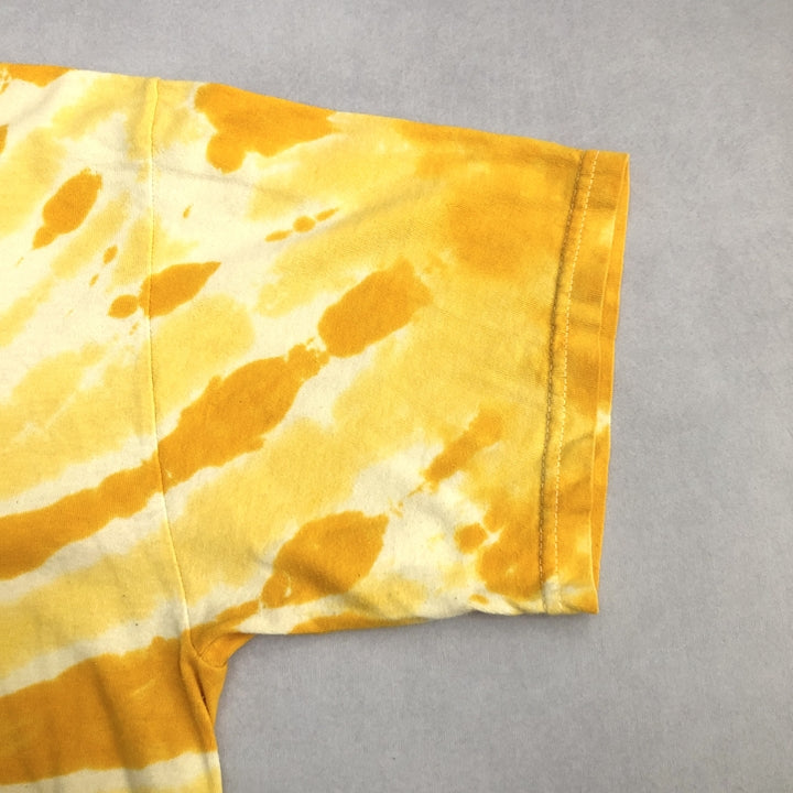 ノーブランド 古着 Tシャツ タイダイ オーバーサイズ L