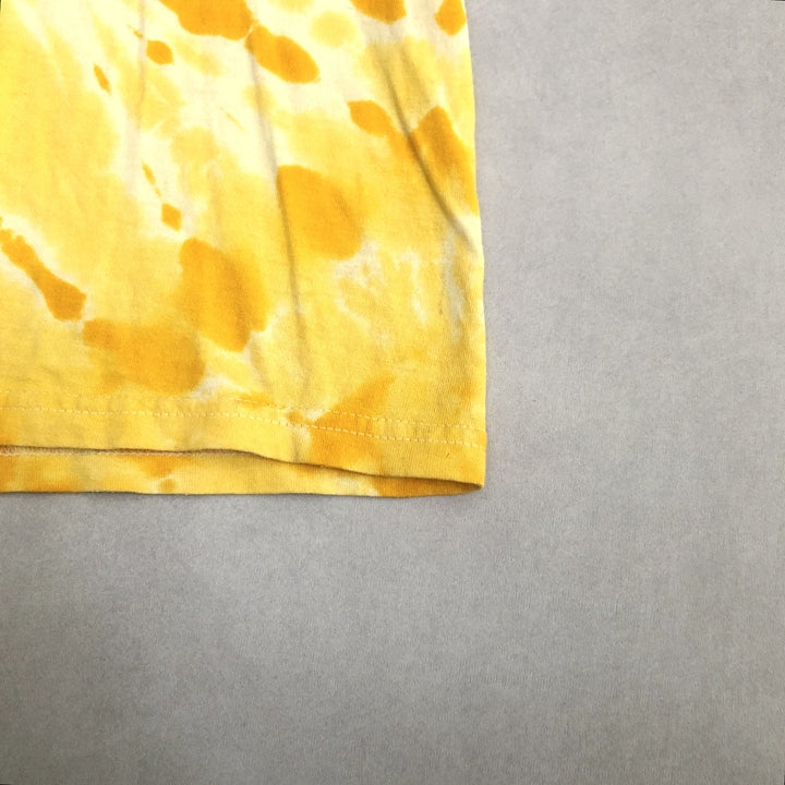 ノーブランド 古着 Tシャツ タイダイ オーバーサイズ L