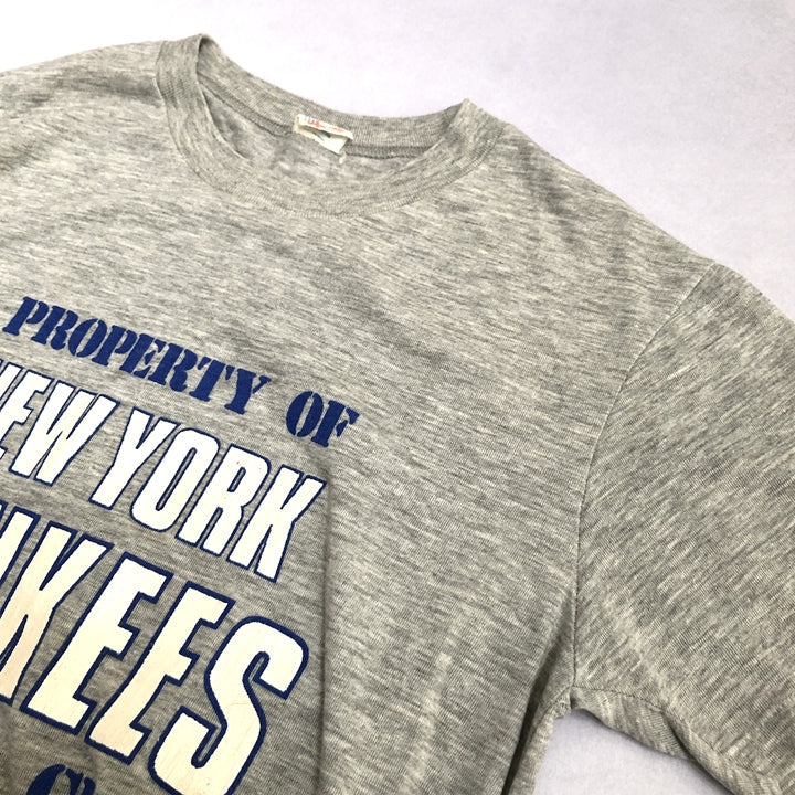 ノーブランド 古着 Tシャツ MLB ニューヨーク・ヤンキース ベースボール XL