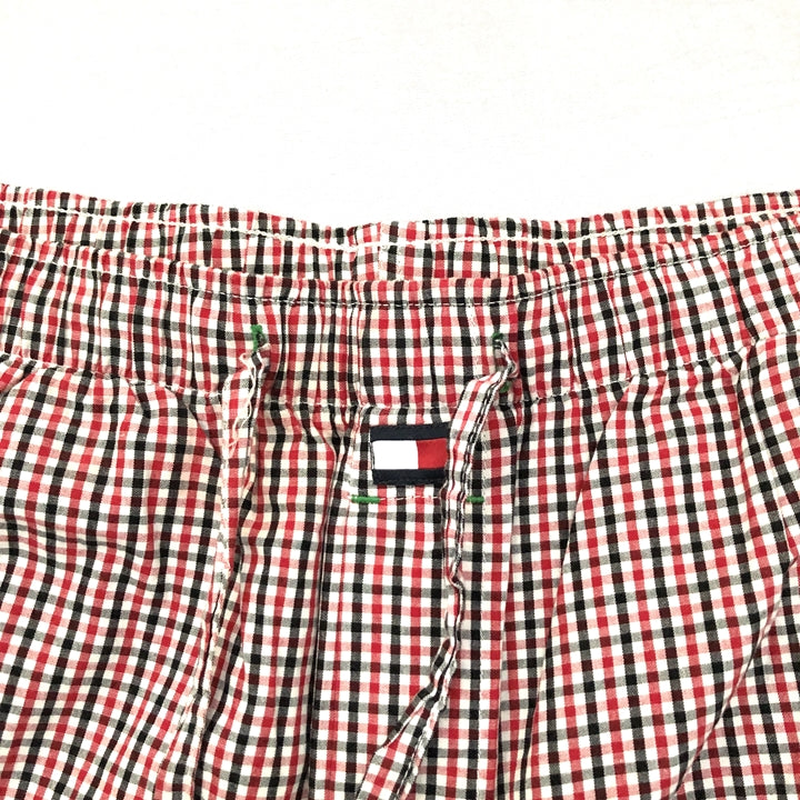 トミーヒルフィガー Tommy Hilfiger イージーパンツ チェック柄 メンズL