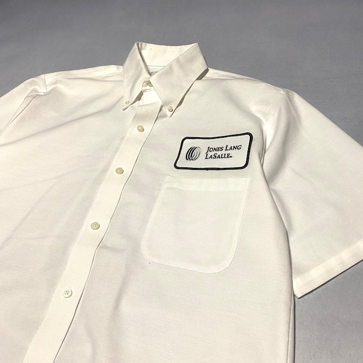 CiNTAS 古着 半袖シャツ BDシャツ シンタス 白シャツ 2XL