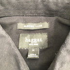 ハガー 古着 長袖シャツ オーバーサイズ ブラック M