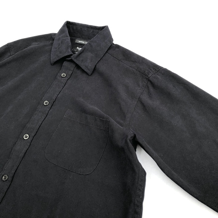 ハガー 古着 長袖シャツ オーバーサイズ ブラック M