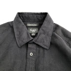 ハガー 古着 長袖シャツ オーバーサイズ ブラック M